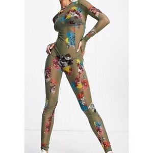 IVY PARK Olive Multicolor Jumpsuit